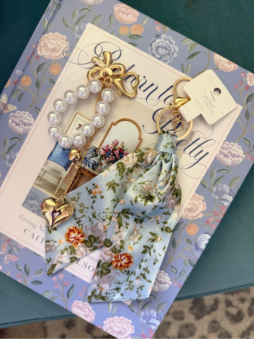 Set of two Cute Bag Charms (handbag NOT included)